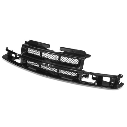 PARRILLA GRILLE - CV S10/SONAMA '94-'97/'98-'04/ GRILLE ASS'Y 98-04/ MAT-BLACK W/MESH BACK/ W/O MOULDING (ZR2/LS) (BLAZER)//PARTS.NO,GM1200507//OEM NO,19180339