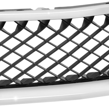 PARRILLA GRILLE - CV AVALANCH 07-13/ GRILLE ASS'Y/ LOWER MAT-BLACK/ W/CHROME FRAME/ (W/O OFF ROAD PKG)/(W/BLACK MESH)//PARTS.NO,GM1200553//OEM NO,15835084