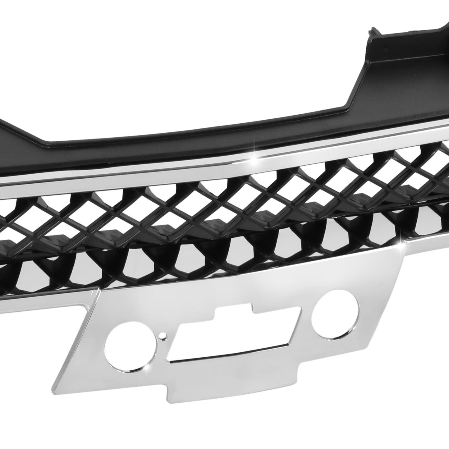 PARRILLA GRILLE - CV AVALANCH 07-13/ GRILLE ASS'Y/ UPPER MAT-BLACK/ W/CHROME MOULDING/ (W/O OFF ROAD PKG)/(W/BLACK MESH)//PARTS.NO,GM1200563//OEM NO,22830013