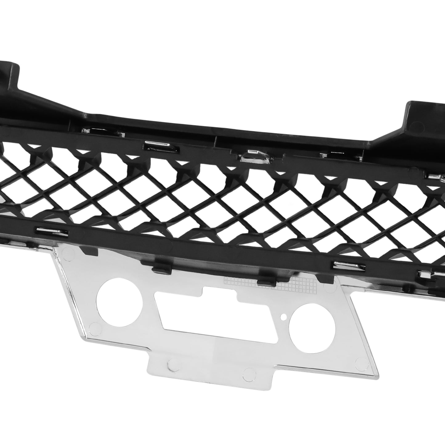 PARRILLA GRILLE - CV AVALANCH 07-13/ GRILLE ASS'Y/ UPPER MAT-BLACK/ W/CHROME MOULDING/ (W/O OFF ROAD PKG)/(W/BLACK MESH)//PARTS.NO,GM1200563//OEM NO,22830013