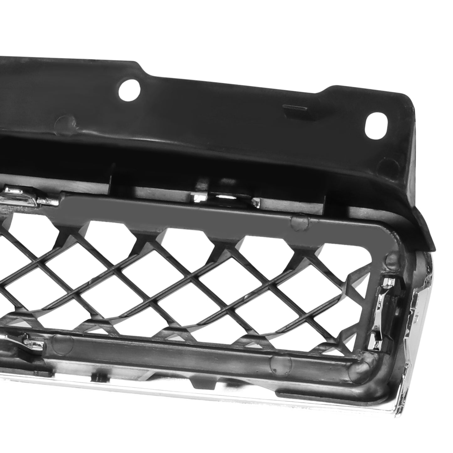 PARRILLA GRILLE - CV AVALANCH 07-13/ GRILLE ASS'Y/ UPPER MAT-BLACK/ W/CHROME MOULDING/ (W/O OFF ROAD PKG)/(W/BLACK MESH)//PARTS.NO,GM1200563//OEM NO,22830013