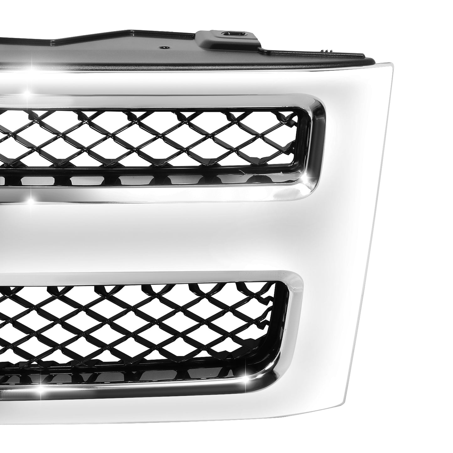PARRILLA GRILLE - CV SIRADO '07-'13/ GRILLE ASS'Y/ MAT-BLACK W/CHROME FRAME/ (1500)//PARTS.NO,GM1200572//OEM NO,25810707