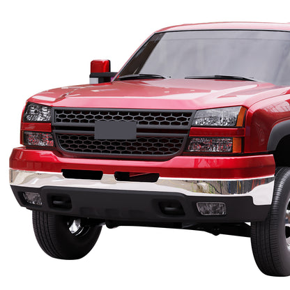 PARRILLA GRILLE - CV SIRADO '06-'07/ GRILLE ASS'Y/ MAT-BLACK W/BLACK MLDG/ (HONEYCOMB TYPE)/ (W/O DALE EARNHARDT PKG)/(SS MODEL)//PARTS.NO,GM1200586//OEM NO,15276048