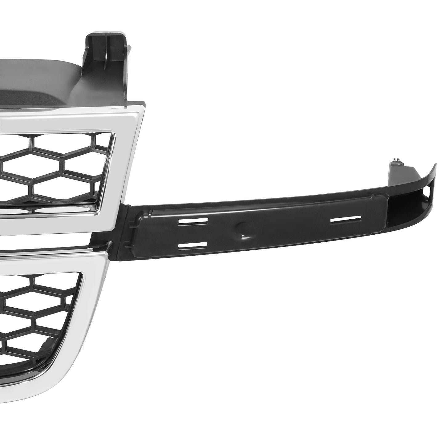 PARRILLA GRILLE - CV SIRADO '06-'07/ GRILLE ASS'Y/ MAT-BLACK W/CHROME MLDG/ (W/DALE EARNHARDT PKG)/ (HONEYCOMB TYPE)/(SS MODEL)//PARTS.NO,GM1200589//OEM NO,19122337