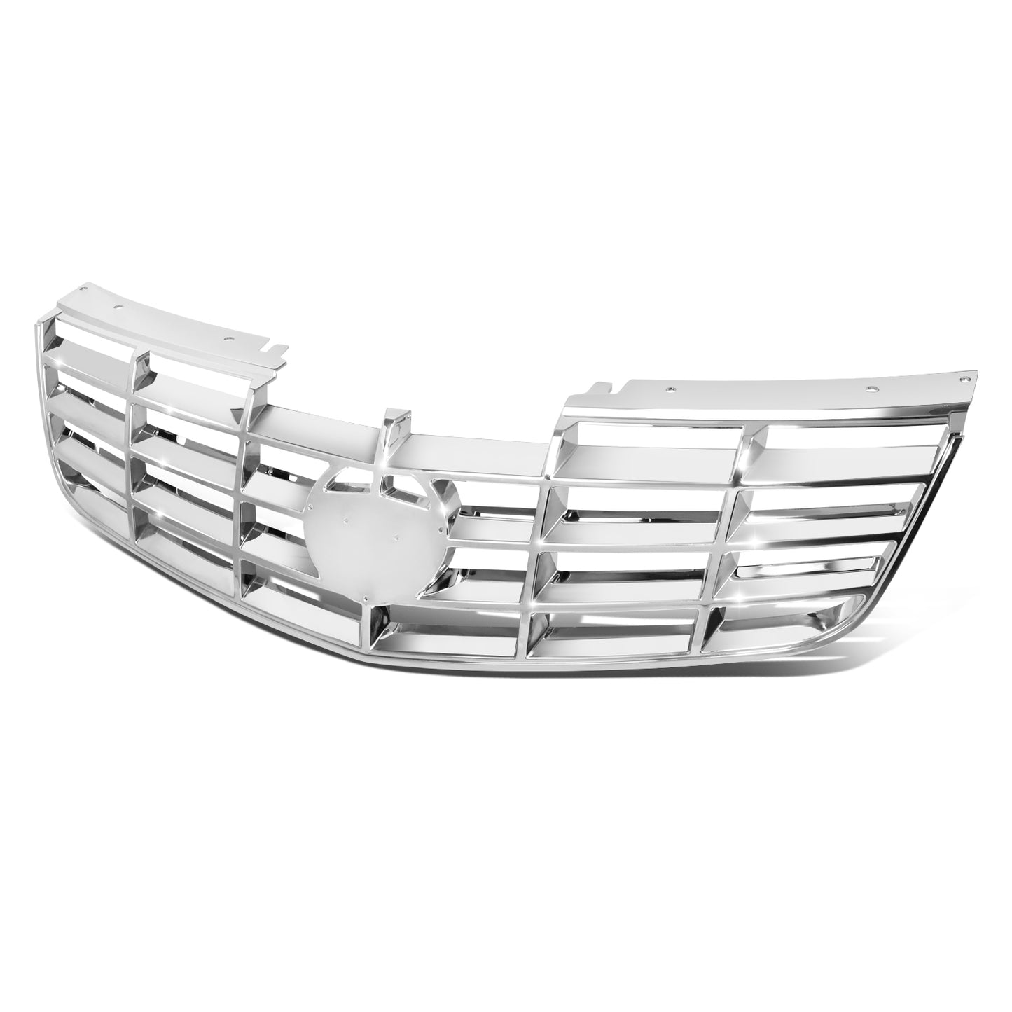 PARRILLA GRILLE - CADLAC DTS '06-'11/ GRILLE ASS'Y/ ALL CHROME W/MOULDING/ (W/O ADAPTIVE CURISE CONTROL)