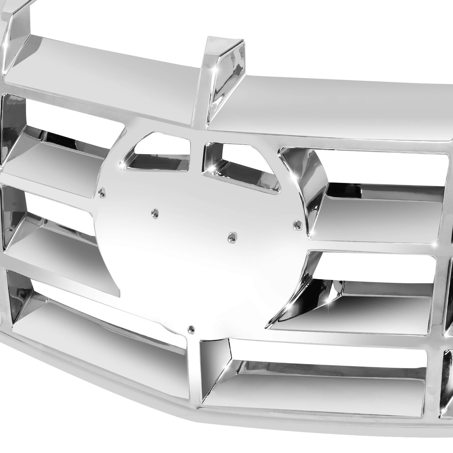 PARRILLA GRILLE - CADLAC DTS '06-'11/ GRILLE ASS'Y/ ALL CHROME W/MOULDING/ (W/O ADAPTIVE CURISE CONTROL)
