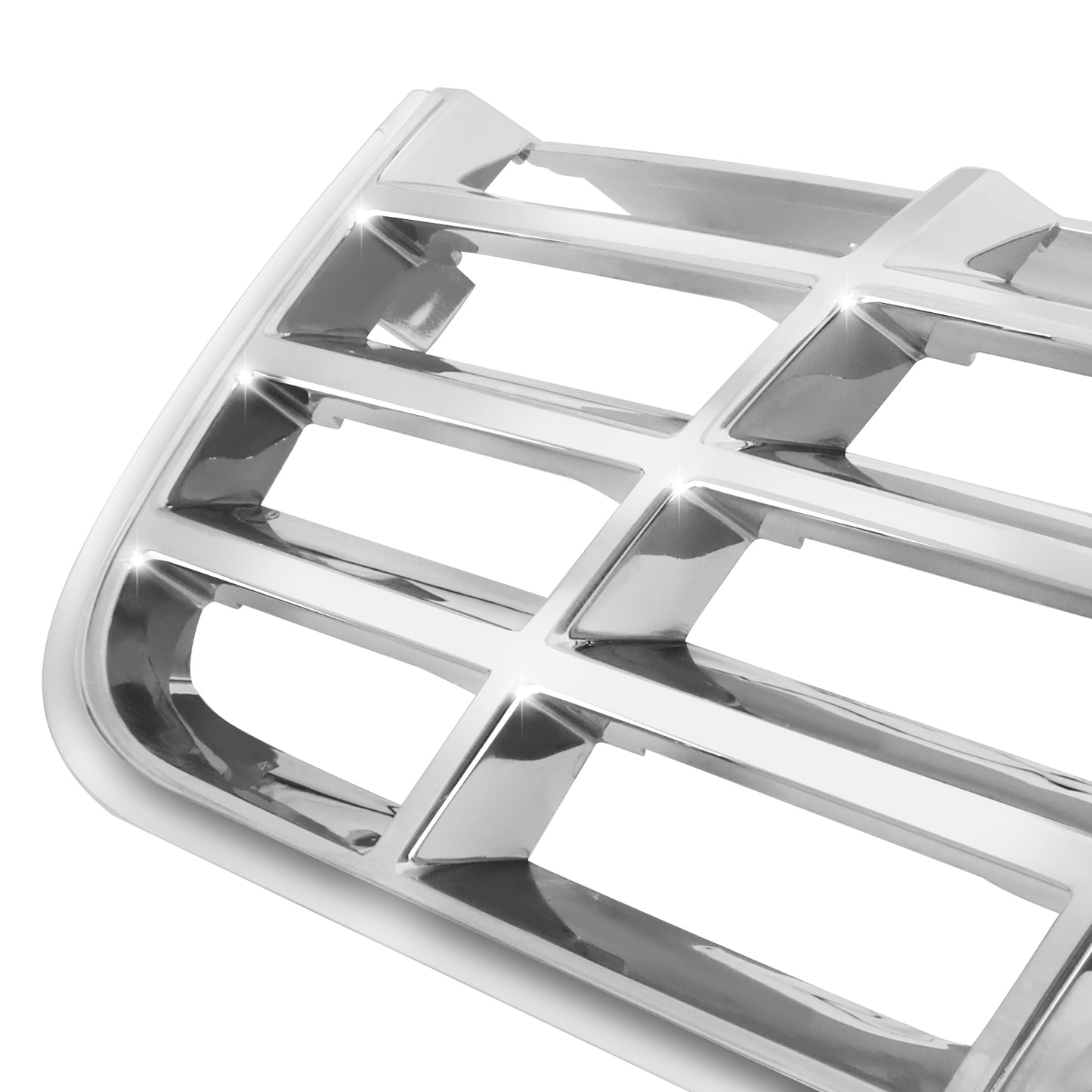 PARRILLA GRILLE - CADLAC DTS '06-'11/ GRILLE ASS'Y/ ALL CHROME W/MOULDING/ (W/O ADAPTIVE CURISE CONTROL)