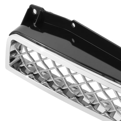 PARRILLA GRILLE - CV AVALANCH 07-13/ GRILLE ASS'Y/ UPPER CHROME/BLACK/ W/CHROME MOULDING/ (W/PLATINUM MESH)/(W/OFF ROAD PKG)//PARTS.NO,GM1200596//OEM NO,19260238