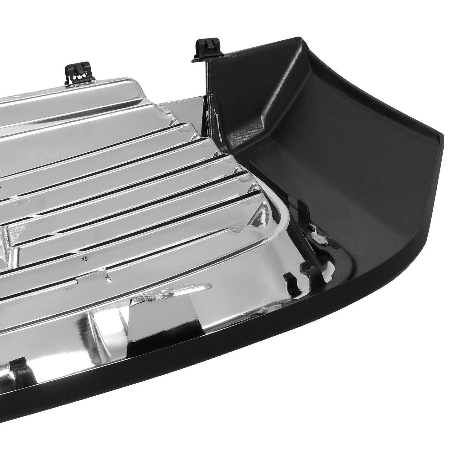 PARRILLA GRILLE - GM ENVOY '02-'09/ GRILLE ASS'Y 06-09/ CHROME SILVER/BLACK/ (W/O H/L WASH TYPE) (SLT)/ (SAME S15 JIMMY)//PARTS.NO,GM1200604//OEM NO,19121042
