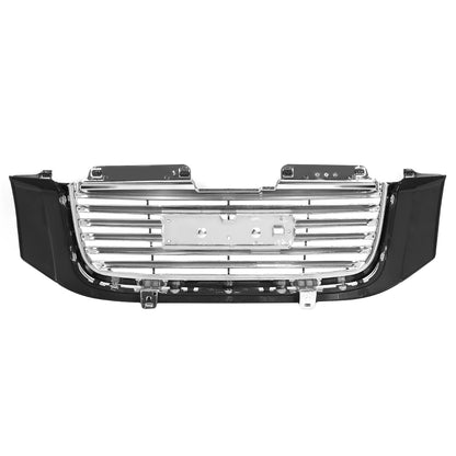 PARRILLA GRILLE - GM ENVOY '02-'09/ GRILLE ASS'Y 06-09/ CHROME SILVER/BLACK/ (W/O H/L WASH TYPE) (SLT)/ (SAME S15 JIMMY)//PARTS.NO,GM1200604//OEM NO,19121042