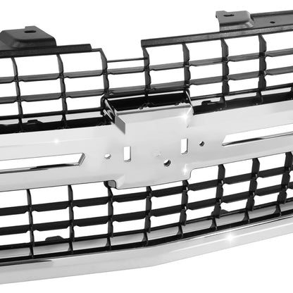 PARRILLA GRILLE - CV SIRADO '07-'13/ GRILLE ASS'Y/ MAT-BLACK W/CHROME FRAME/ (2500/3500)//PARTS.NO,GM1200608//OEM NO,25825521