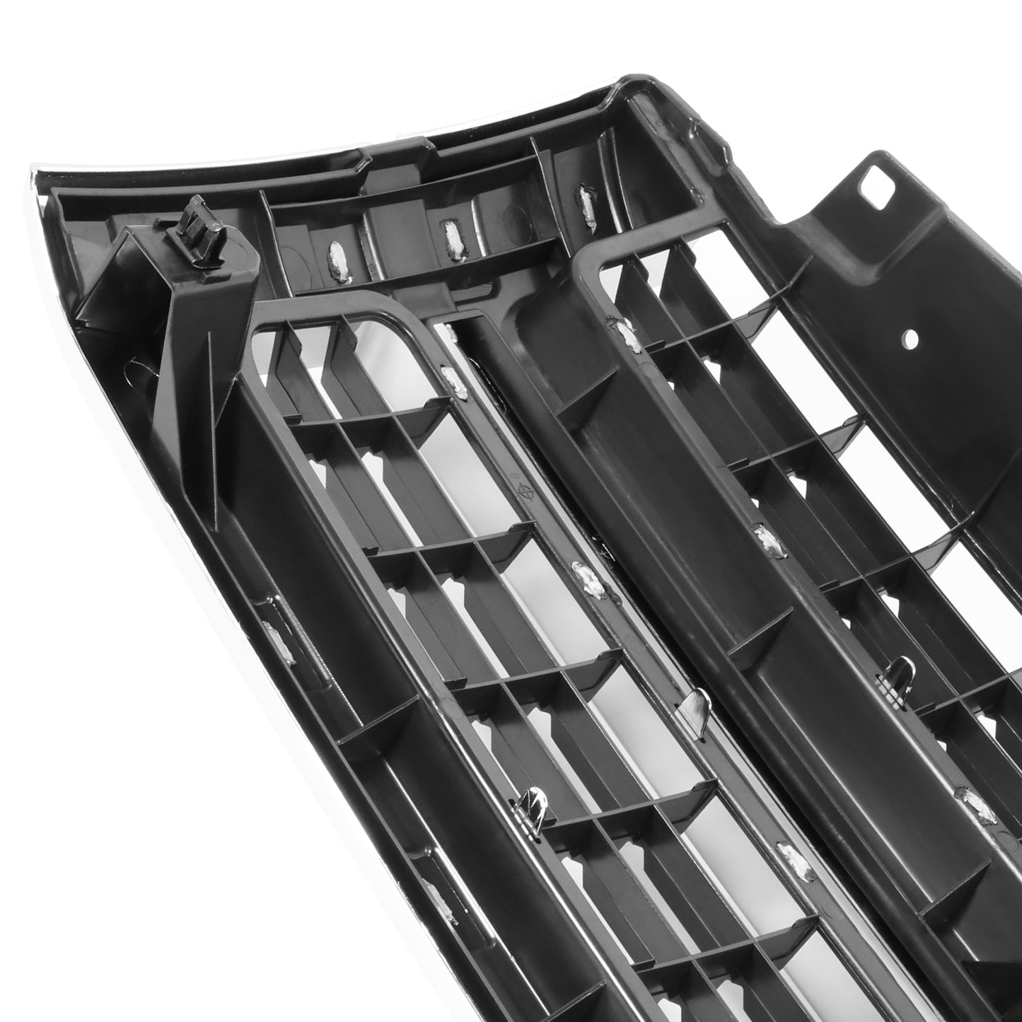 PARRILLA GRILLE - CV SIRADO '07-'13/ GRILLE ASS'Y/ MAT-BLACK W/CHROME FRAME/ (2500/3500)//PARTS.NO,GM1200608//OEM NO,25825521