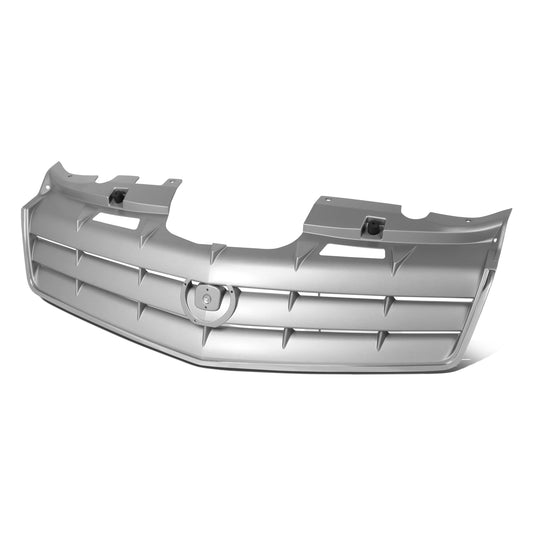 PARRILLA GRILLE - CADLAC SRX '04-'09/ GRILLE ASS'Y 04-05/ CHROME/PAINTED SILVER/ W/O SPORT PKG