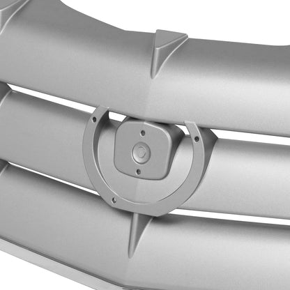PARRILLA GRILLE - CADLAC SRX '04-'09/ GRILLE ASS'Y 04-05/ CHROME/PAINTED SILVER/ W/O SPORT PKG