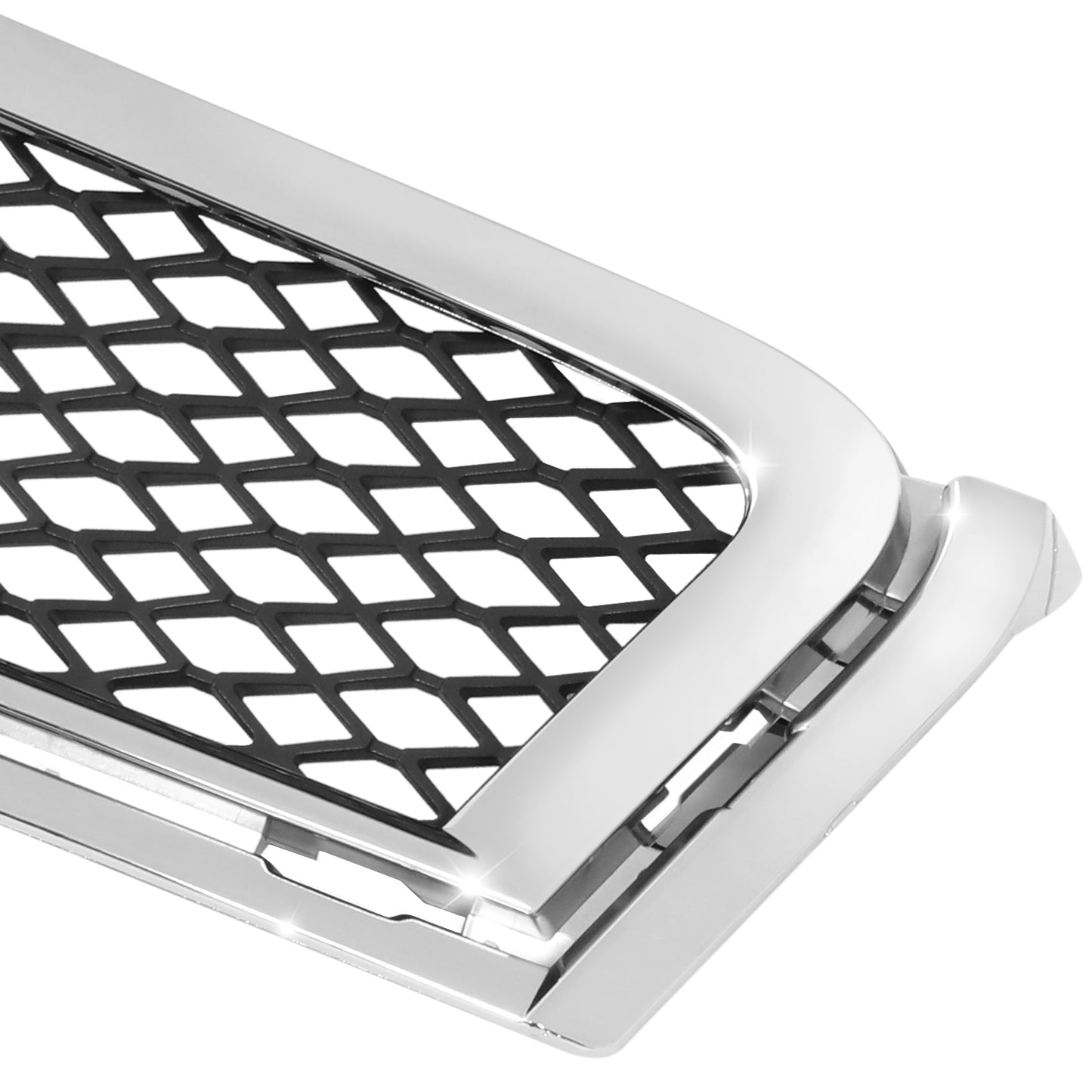 PARRILLA GRILLE - CV TRVERSE 09-12/ GRILLE ASS'Y/ UPPER MAT-BLACK/ W/CHROME MOULDING//PARTS.NO,GM1200615//OEM NO,15943196