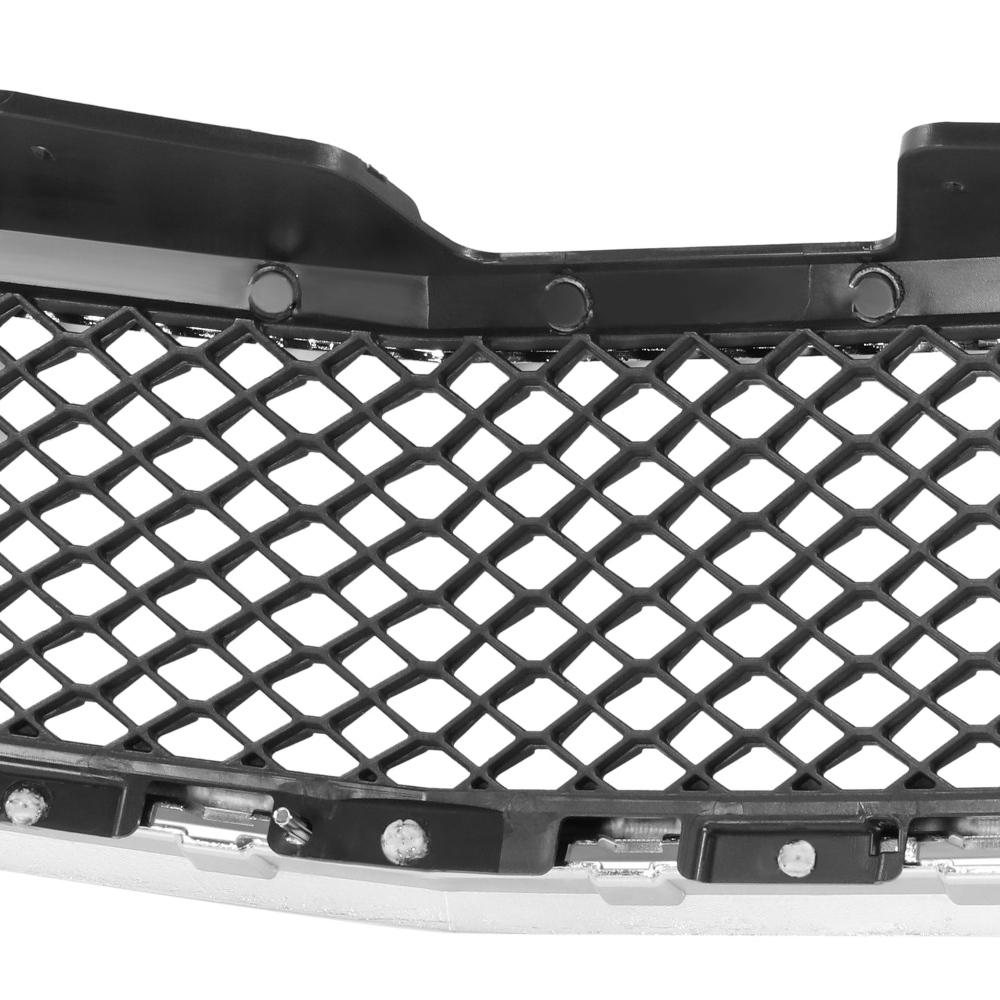 PARRILLA GRILLE - CV TRVERSE 09-12/ GRILLE ASS'Y/ UPPER MAT-BLACK/ W/CHROME MOULDING//PARTS.NO,GM1200615//OEM NO,15943196