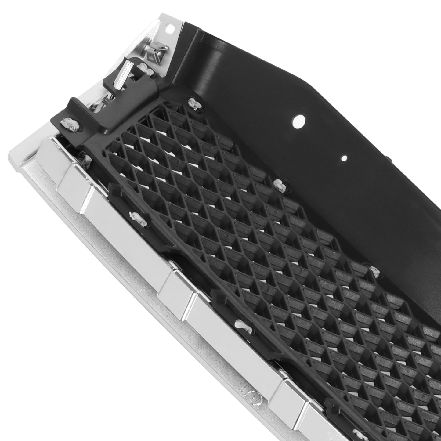 PARRILLA GRILLE - CV TRVERSE 09-12/ GRILLE ASS'Y/ UPPER MAT-BLACK/ W/CHROME MOULDING//PARTS.NO,GM1200615//OEM NO,15943196