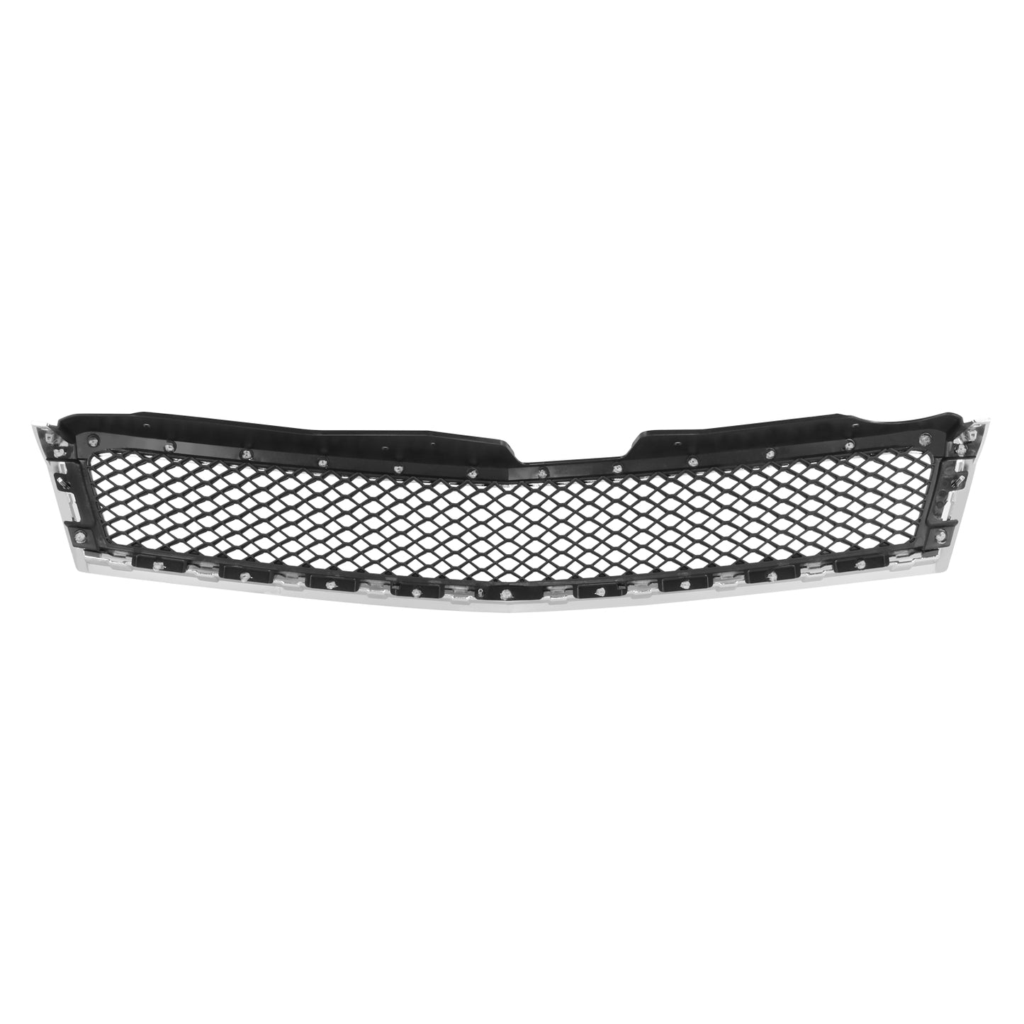 PARRILLA GRILLE - CV TRVERSE 09-12/ GRILLE ASS'Y/ UPPER MAT-BLACK/ W/CHROME MOULDING//PARTS.NO,GM1200615//OEM NO,15943196
