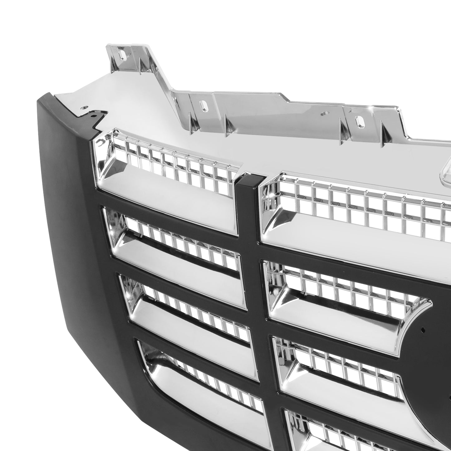 PARRILLA GRILLE - CADLAC ESCLDE '07-'14/ GRILLE ASS'Y/ CHROME W/BLACK FRAME/ (ESV/EXT/HYBRID)