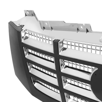 PARRILLA GRILLE - CADLAC ESCLDE '07-'14/ GRILLE ASS'Y/ CHROME W/BLACK FRAME/ (ESV/EXT/HYBRID)