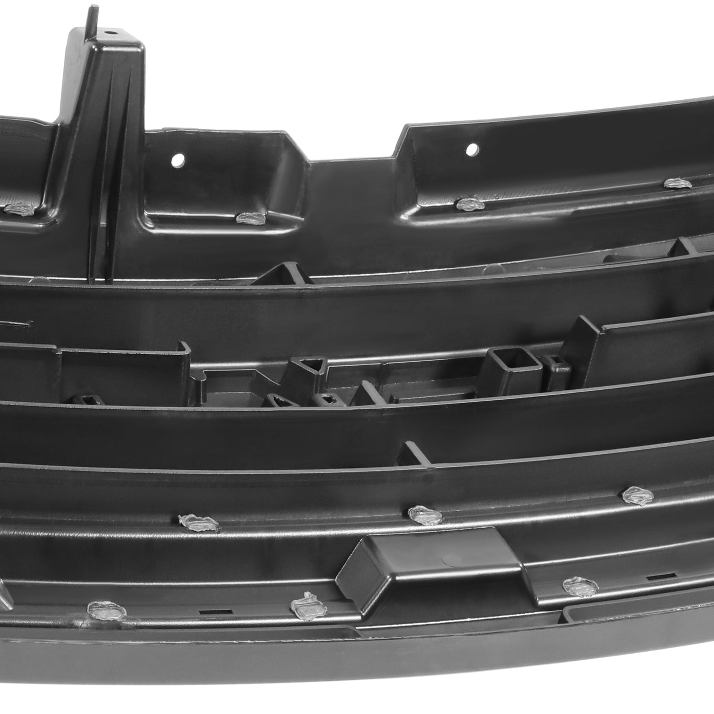 PARRILLA GRILLE - GC SERRA '03-'06/ GRILLE ASS'Y/ MAT-BLACK W/GRAY MOULDING/ (2500/3500HD )//PARTS.NO,GM1200627//OEM NO,19130794