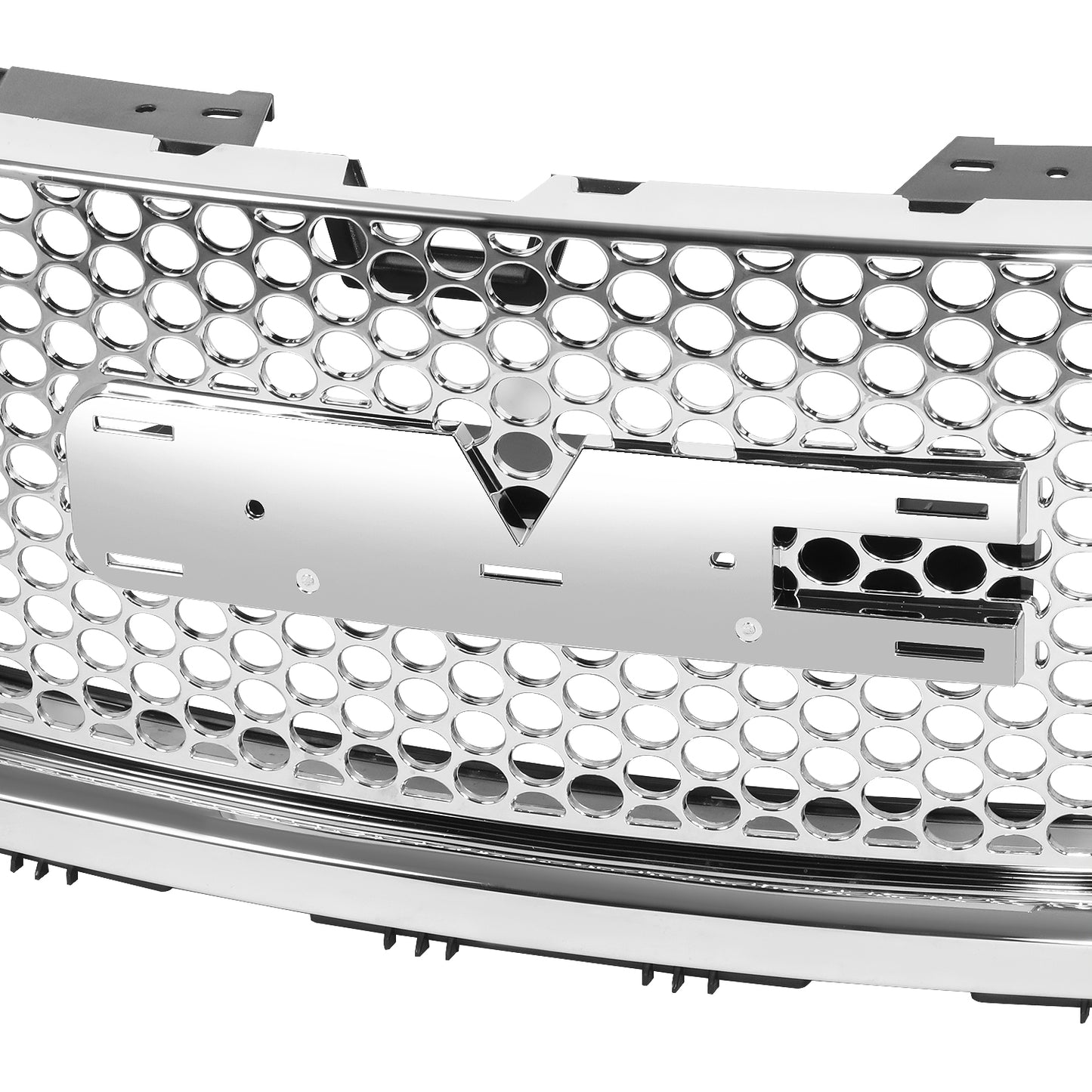 PARRILLA GRILLE - GC SERRA '07-'11/ GRILLE ASS'Y 07-11/ CHROME/BLACK/ (HONEYCOMB STYLE)/ (DENALI MODEL)//PARTS.NO,GM1200631//OEM NO,25825522
