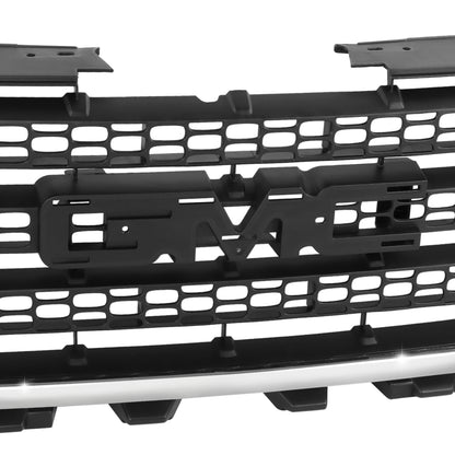 PARRILLA GRILLE - GC SERRA '11-'13/ GRILLE ASS'Y/ MAT-DARK GRAY/ W/CHROME MOULDING/ (2500/3500HD)//PARTS.NO,GM1200633//OEM NO,20966059