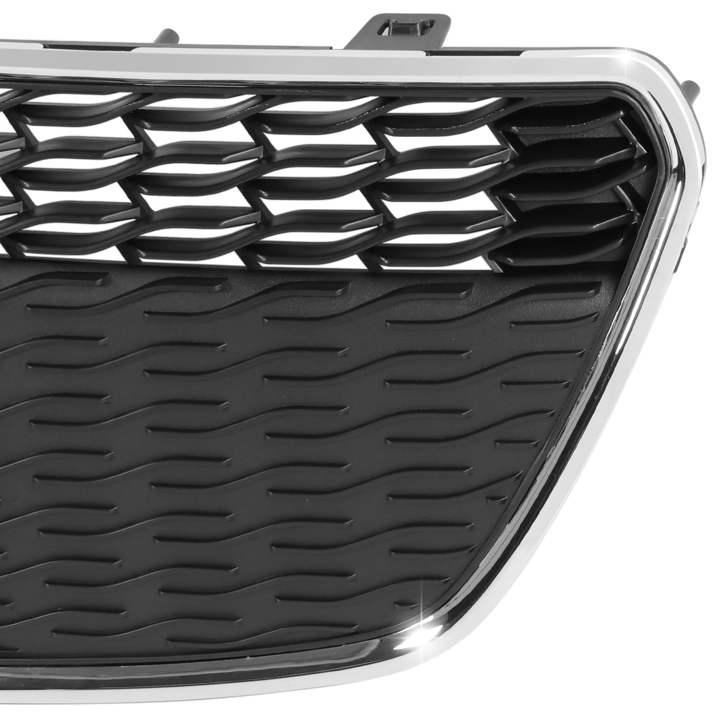 PARRILLA GRILLE - CV SPAK '13-'15/ GRILLE ASS'Y/ LOWER MAT-BLACK/ W/CHROME MOULDING//PARTS.NO,GM1200656//OEM NO,95078756