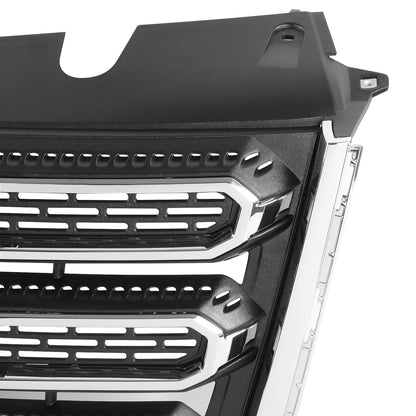 PARRILLA GRILLE - GC TERAN '10-'17/ GRILLE ASS'Y 16-17/ MAT-BLACK W/CHROME FRAME/ (SLT)//PARTS.NO,GM1200724//OEM NO,23379210