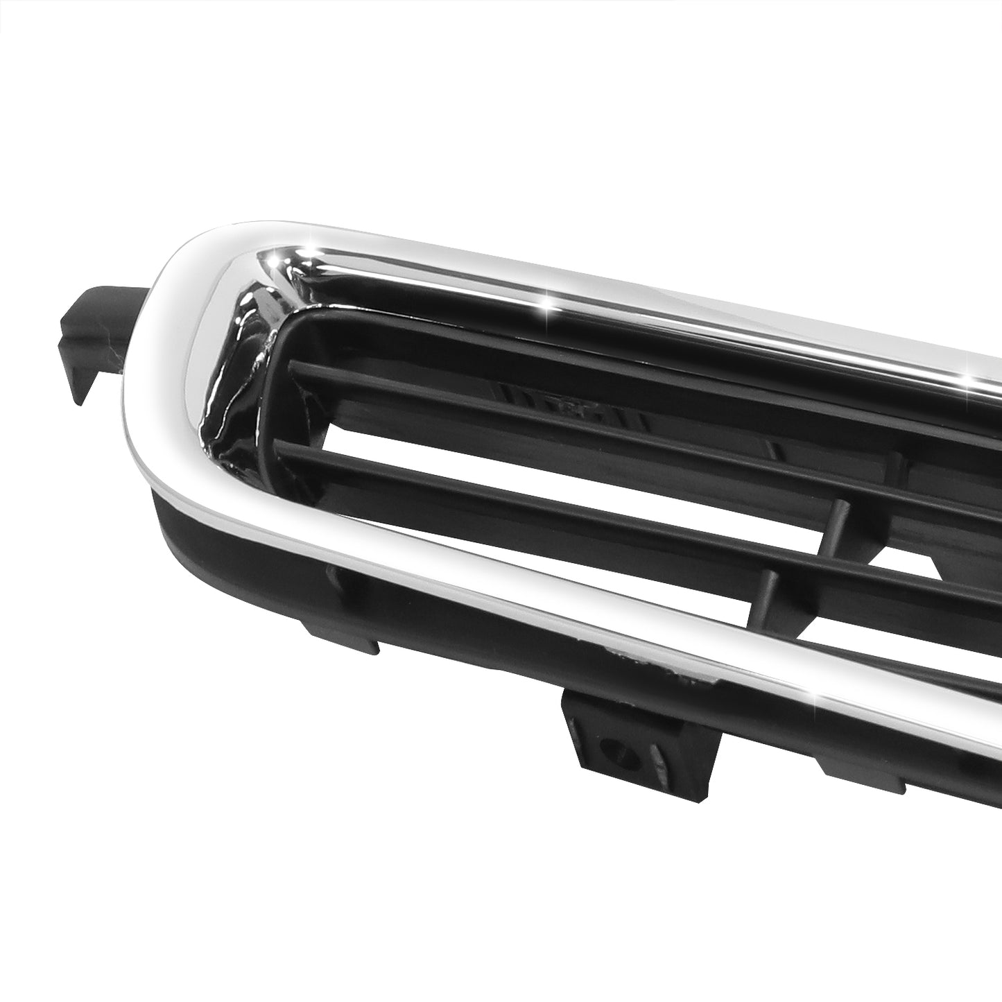 PARRILLA GRILLE - HD CVIC 4DR '96-'98/ GRILLE ASS'Y/ MAT-BLACK/ W/CHROME MOULDING (4D)/ (USA BUILT)//PARTS.NO,HO1200124//OEM NO,71121S04000-PFM