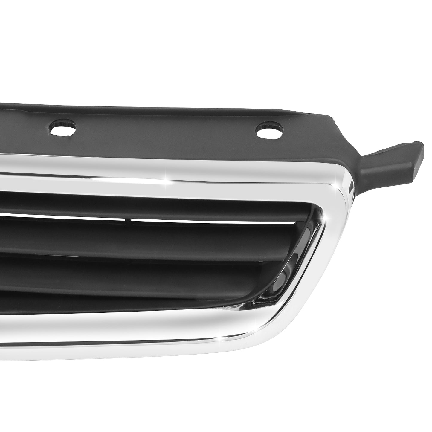 PARRILLA GRILLE - HD CVIC 4DR '96-'98/ GRILLE ASS'Y/ MAT-BLACK/ W/CHROME MOULDING (4D)/ (USA BUILT)//PARTS.NO,HO1200124//OEM NO,71121S04000-PFM