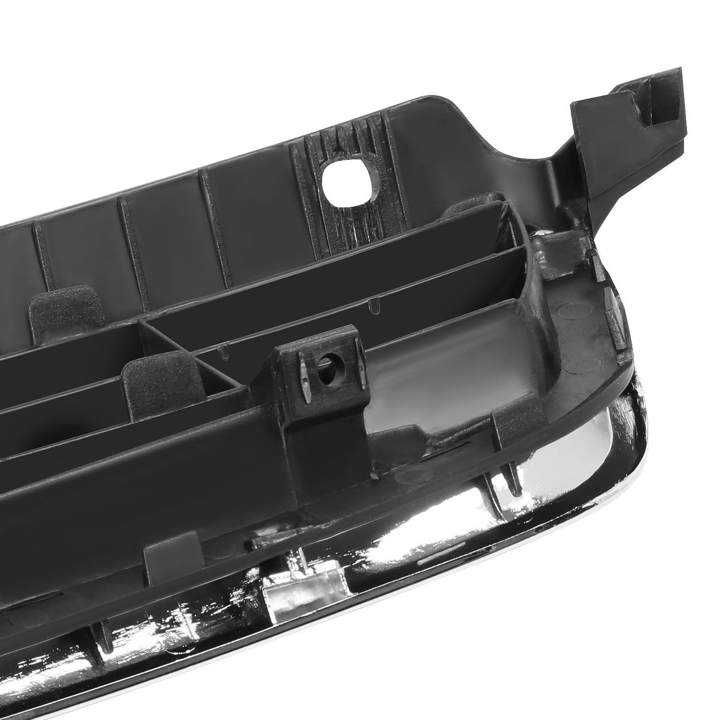 PARRILLA GRILLE - HD CVIC 4DR '96-'98/ GRILLE ASS'Y/ MAT-BLACK/ W/CHROME MOULDING (4D)/ (USA BUILT)//PARTS.NO,HO1200124//OEM NO,71121S04000-PFM