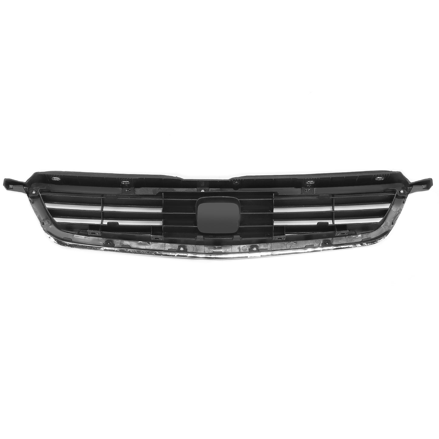 PARRILLA GRILLE - HD CVIC 4DR '96-'98/ GRILLE ASS'Y/ MAT-BLACK/ W/CHROME MOULDING (4D)/ (USA BUILT)//PARTS.NO,HO1200124//OEM NO,71121S04000-PFM