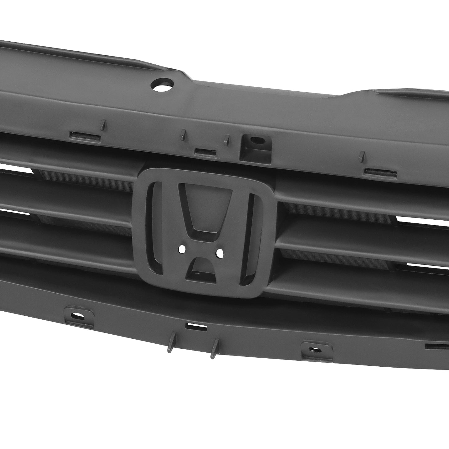 PARRILLA GRILLE - HD CVIC 4DR '96-'98/ GRILLE ASS'Y/ MAT-BLACK W/O CHROME MLDG/ (4D) (USA BUILT)//PARTS.NO,HO1200133//OEM NO,71121S04000