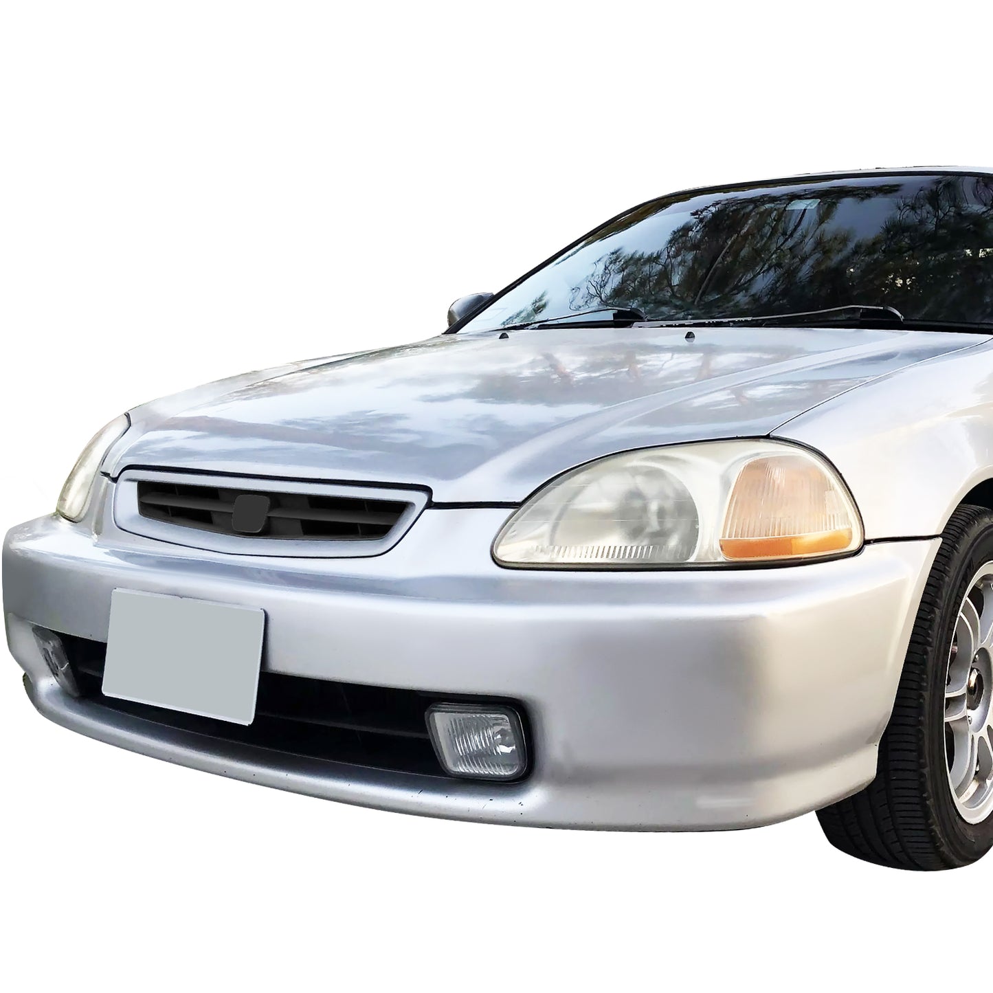 PARRILLA GRILLE - HD CVIC 4DR '96-'98/ GRILLE ASS'Y 96-00/ W/BLACK MLDG (2D SI)/ (USA BUILT) (PERFORMANCE)//PARTS.NO,HO1200149//OEM NO,71121S04Z01-PFM