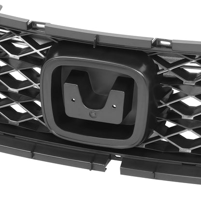PARRILLA GRILLE - HD ACORD 08-12/ GRILLE ASS'Y 08-10/ MAT-BLACK (2D)//PARTS.NO,HO1200192//OEM NO,71121TE0A01
