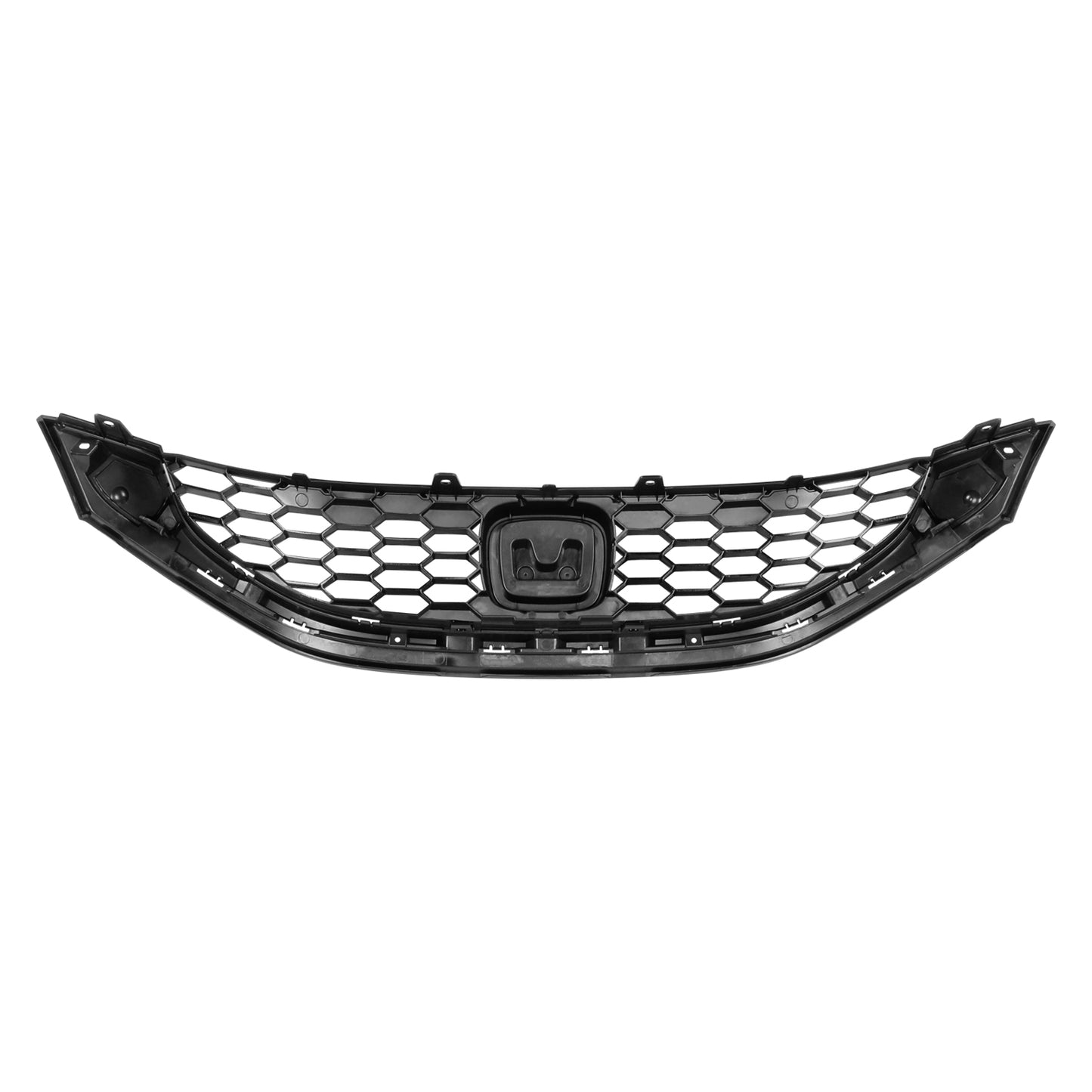 PARRILLA GRILLE - HD CVIC '12/'13-'15 (CP/SDN)/ GRILLE ASS'Y 13-15/ PAINTED BLACK (4D)(2.4)/ (SAME=SI)//PARTS.NO,HO1200218//OEM NO,71121TR3A11