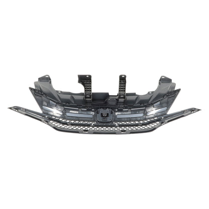 PARRILLA GRILLE - HD CVIC '12/'13-'15 (CP/SDN)/ GRILLE ASS'Y 14-15/ MAT-GRAY W/CHROME MOULDING/ (2D)(1.8)//PARTS.NO,HO1200221//OEM NO,71120TS8A51