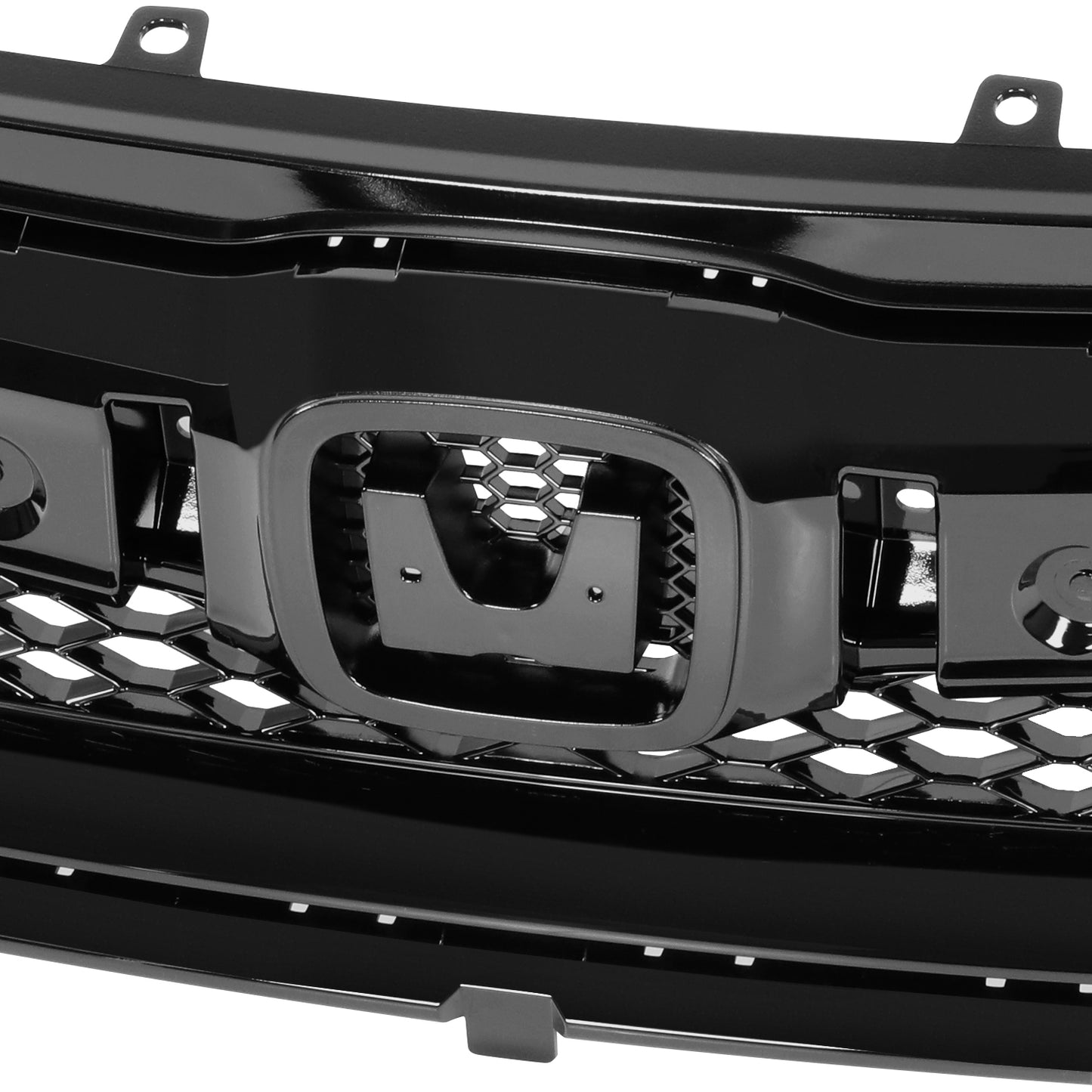 PARRILLA GRILLE - HD ACORD 16-17/18-22/ GRILLE ASS'Y 16-17/ W/PAINTED BLACK (2D)//PARTS.NO,HO1200230//OEM NO,71121T3LA51