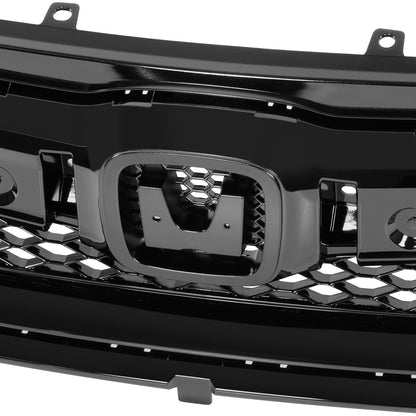 PARRILLA GRILLE - HD ACORD 16-17/18-22/ GRILLE ASS'Y 16-17/ W/PAINTED BLACK (2D)//PARTS.NO,HO1200230//OEM NO,71121T3LA51