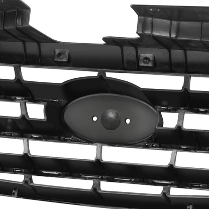 PARRILLA GRILLE - HY ELNTR 07-10(4D)/09-12(WG)/ GRILLE ASS'Y/ PAINTED SILVER/BLACK/ W/CHROME MOULDING (4D)//PARTS.NO,HY1200145//OEM NO,863502H000