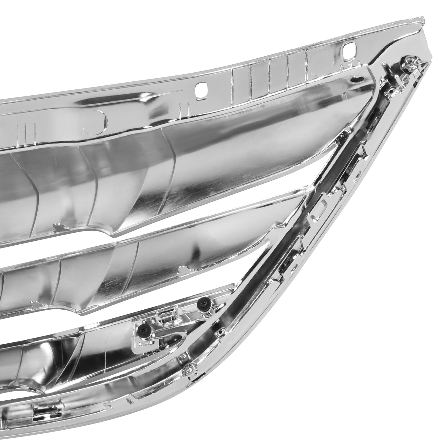 PARRILLA GRILLE - HY SONATA '11-'14/ GRILLE ASS'Y 11-13/ PAINTED BLACK W/CHROME MLDG//PARTS.NO,HY1200154//OEM NO,863503S100