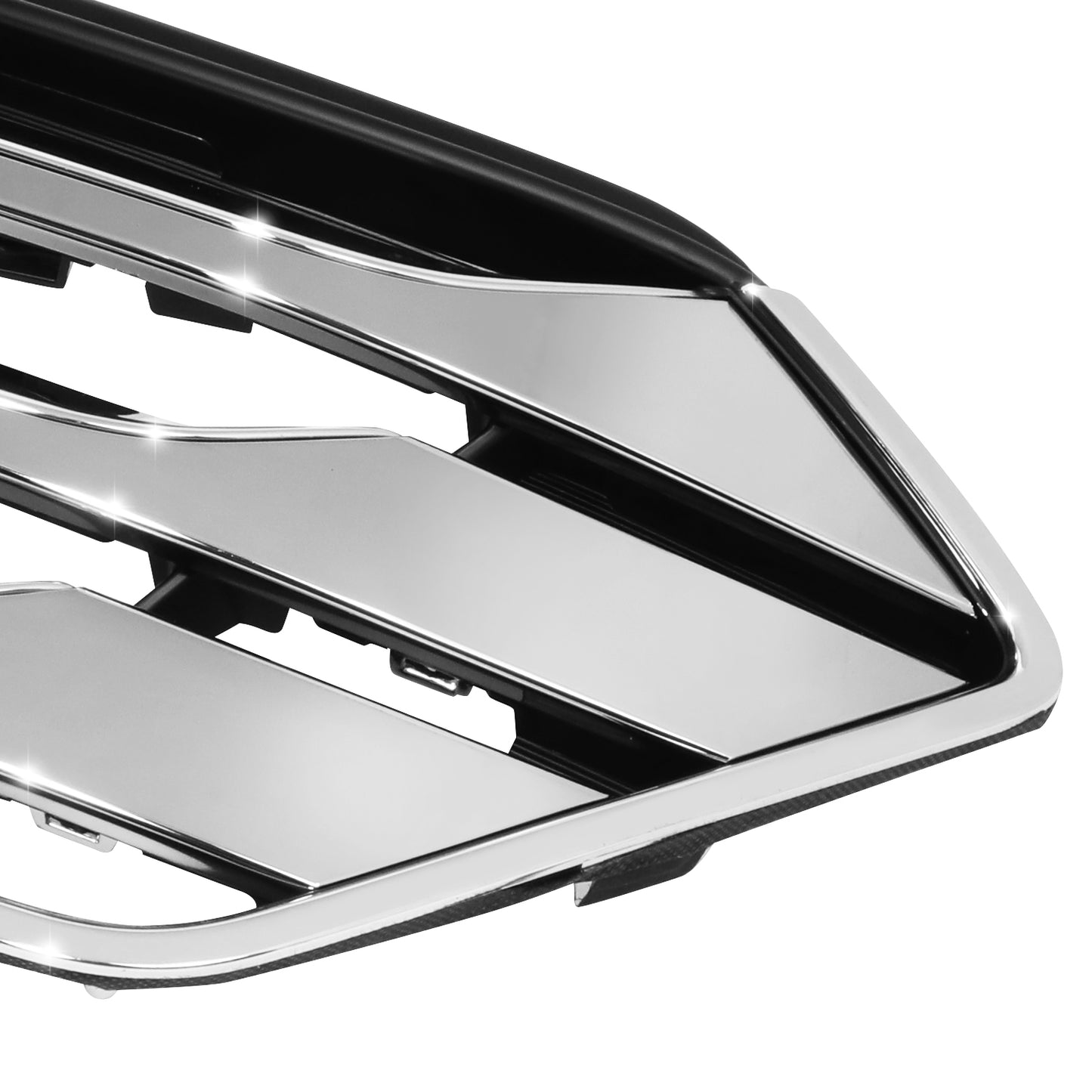 PARRILLA GRILLE - HY SNTA FE 13-18/19-22/ GRILLE ASS'Y 13-14/ CHROME/BLACK/ (W/CHROME MOULDING)/ (SANTA FE SPORT)