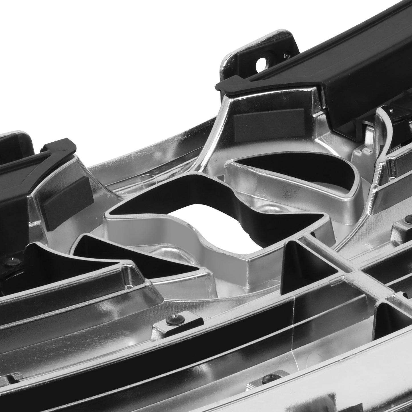 PARRILLA GRILLE - HY SNTA FE 13-18/19-22/ GRILLE ASS'Y 13-14/ CHROME/BLACK/ (W/CHROME MOULDING)/ (SANTA FE SPORT)