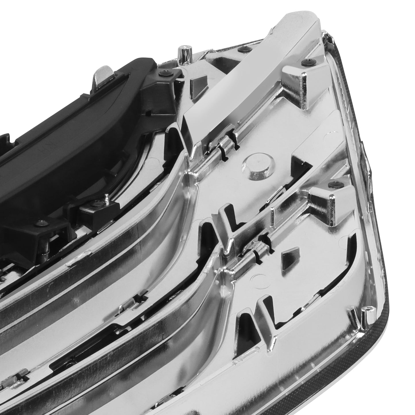 PARRILLA GRILLE - HY SNTA FE 13-18/19-22/ GRILLE ASS'Y 13-14/ CHROME/BLACK/ (W/CHROME MOULDING)/ (SANTA FE SPORT)