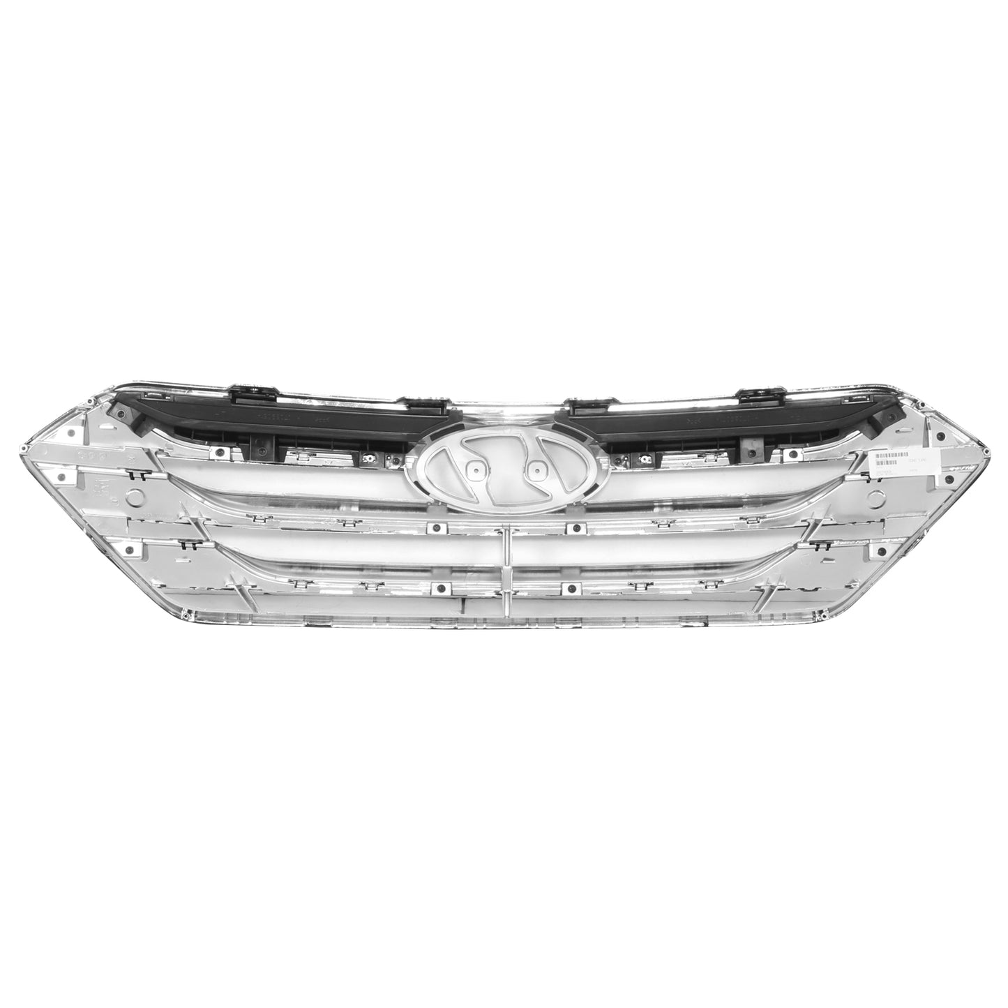 PARRILLA GRILLE - HY SNTA FE 13-18/19-22/ GRILLE ASS'Y 13-14/ CHROME/BLACK/ (W/CHROME MOULDING)/ (SANTA FE SPORT)