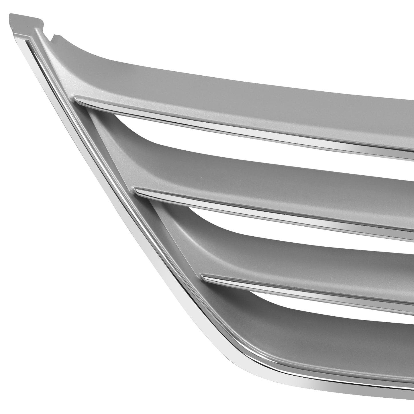 PARRILLA GRILLE - HY GESIS(4D)'09-'14/(2D)10-12/ GRILLE ASS'Y 09-10/ CHROME/PAINTED SILVER/ (4D)//PARTS.NO,HY1200167//OEM NO,863513M110