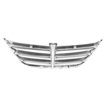 PARRILLA GRILLE - HY GESIS(4D)'09-'14/(2D)10-12/ GRILLE ASS'Y 11-14/ CHROME W/PAINTED SILVER GRAY/ (4D)