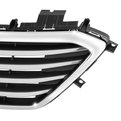 PARRILLA GRILLE - HY SONATA '15-'17/'18-'19/ GRILLE ASS'Y 15-17/ PAINTED SILVER W/CHROME MLDG/ (W/O AUTO CRUISE) (STD)//PARTS.NO,HY1200174//OEM NO,86350C2000