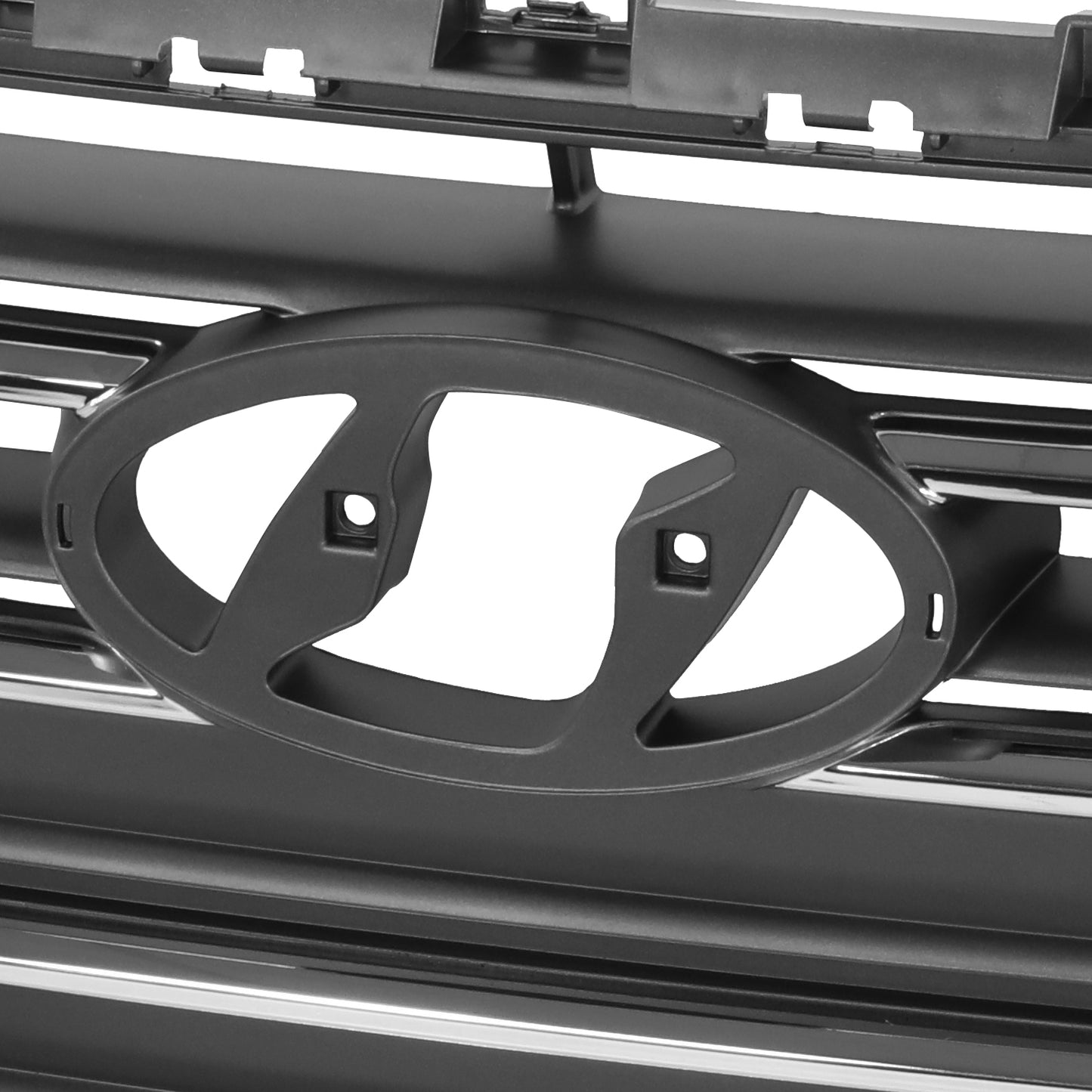 PARRILLA GRILLE - HY ELNTR 17-18/19-20/ GRILLE ASS'Y 17-18/ BLACK W/CHROME MOULDING/ (1.4/2.0)(4D)(KOREA BUILT)/ (W/O AUTO CRUISE)//PARTS.NO,HY1200200//OEM NO,86350F2100